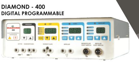 Diamond Cautery- 400 Digital Programmable