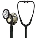 Littmann Stethoscope Classic III: Champagne Chestpiece, Black Tube, 27 inch, 5861