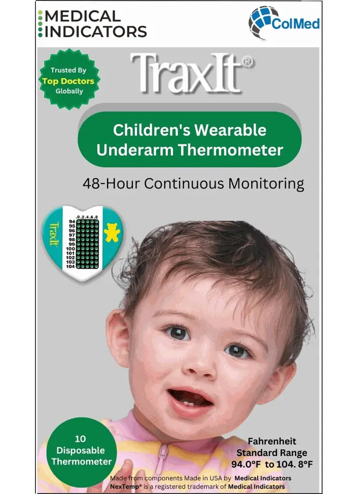 Medical Indicators TraxIt Disposable Clinical Thermometer (Pack of 10)